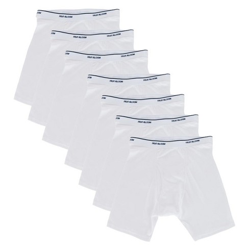 Fruit Of The Loom Men s Cool Zone Fly Boxer Briefs 7 Pack Xlarge White Target
