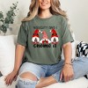 Simply Sage Market Women's Naughty and I Gnome It Short Sleeve Garment Dyed Tee - 2 of 4