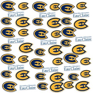 University Of Wisconsin-Eau Claire Spirit Logos 50Ct Sticker Pack Miscellaneous 50 Ct. Sticker Pack - 1 of 4
