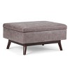 NicBex 34.25" Storage Bench Rectangle Coffee Table Storage Ottoman for Bedroom, Living Room - 2 of 4