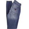 GUESS Womens Ripped Embellished Skinny Fit Jeans - 2 of 3