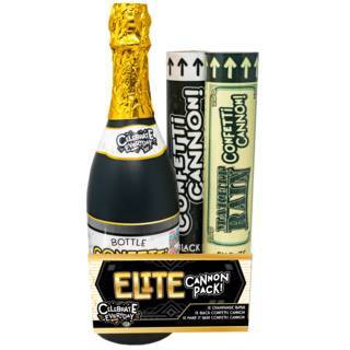 TNT Fireworks Elite Cannon Firework Multipack - 12pk: Indoor & Outdoor Confetti Popper, Safe Celebration