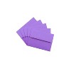 JAM Paper A2 Colored Invitation Envelopes 4.375 x 5.75 Violet Purple Recycled Bulk 250/Box (80252H) - 3 of 4