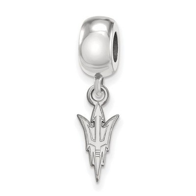 Black Bow Jewelry Sterling Silver Arizona State Sun Devils NCAA Bead Charm
