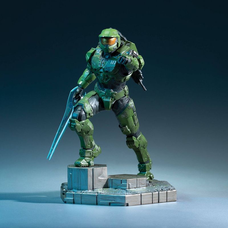 Halo Infinite: Master Chief with Grappleshot 10&#34; PVC Statue, 2 of 13