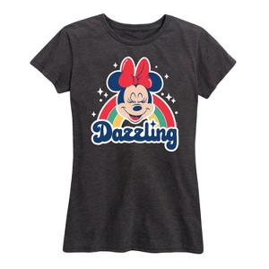 Women's - Disney - Dazzling Minnie Short Sleeve Graphic T-Shirt - 1 of 4