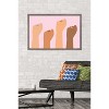 Trends International Women Raised Fist Framed Wall Poster Prints - 2 of 4