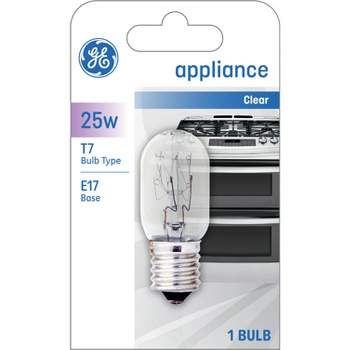 Two GE Appliance - A15 40W BULBS REFRIGERATOR OVEN MICROWAVE Fridge Light  Bulb . 43168909570