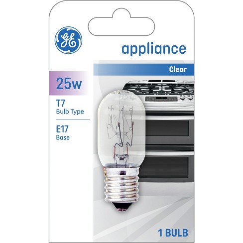 Save on GE appliance Microwave Oven Light Bulb Clear 25 Watt Order Online  Delivery