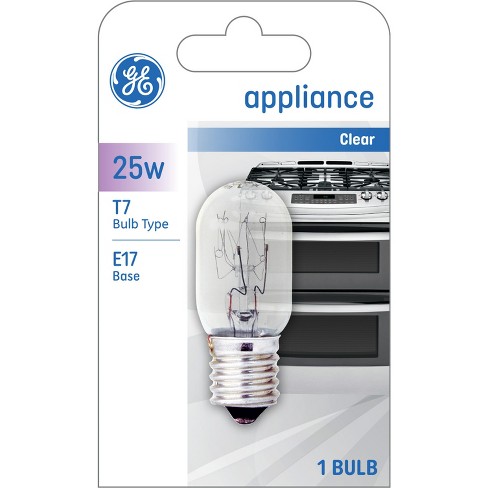 GE ZV855SP1SS Range Hood Bulb (120V, 25W) - Genuine OEM