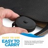 MEDca Body Measuring Tape, 4-Pack Dual-Sided Retractable Tapes for Body Fat & Fitness Tracking, Black - 4 of 4