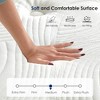 QingMoon Mattress, Medium Firm Hybrid Mattress in a Box, with Memory Foam and Individually Pocket Innerspring for Cooler Sleep and Pressure Relief - 4 of 4