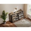 Bella Depot 31.5" W  Wooden Chest Dresser with 3 Drawers Cabinet（1 pcs） - 4 of 4
