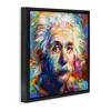 Stupell Industries Abstract Albert Einstein Portrait, 18" x 18" - 3 of 4