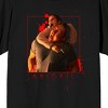 Abducting Abigail Abigail Biting Man Crew Neck Short Sleeve Adult Black T-shirt - 2 of 3