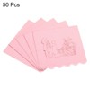 Unique Bargains Hollow Butterfly Cut Design Wedding Decor Table Greeting Place Cards 50 Pcs - 3 of 4