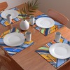 DorisciciArt autumn stripes Placemats - Deny Designs - 2 of 2
