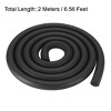 Unique Bargains EPDM Rubber Weather-Proof Insulation Seal Strips Black - 2 of 3