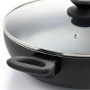 Oster Ashford 5 Quart Nonstick Aluminum Everyday Pan in Black - 4 of 4