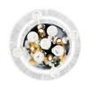 CWI Lighting Water Drop 4 Light Drum Shade Flush Mount With Chrome Finish - 3 of 4