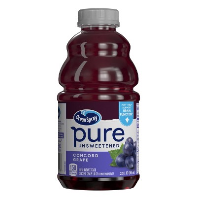  Ocean Spray Pure Concord Grape - 32 fl oz Bottle 