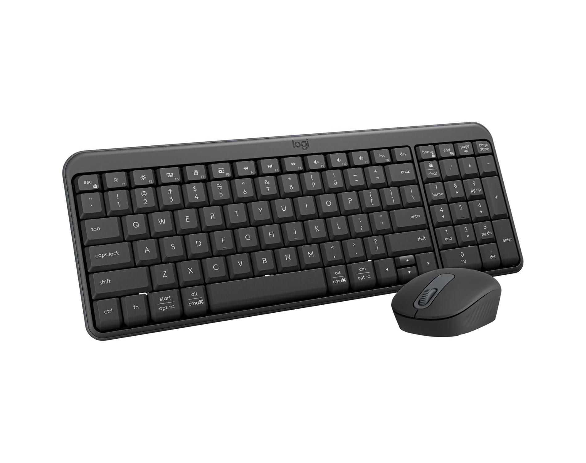 Logitech MK250 Bluetooth Wireless Mouse and Keyboard Combo Compact Keyboard