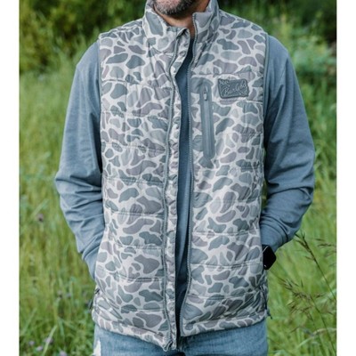 Men's 's Classic Deer Puffer Vest - BURLEBO
