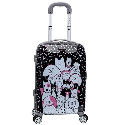 Rockland Vision Hardside Spinner Wheel Luggage Assorted/Multicolor Carry-On 20"