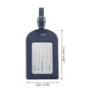 Unique Bargains Durable Luggage Tag 1 Pc - 2 of 4