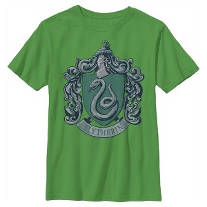 Boy's Harry Potter Hogwarts Slytherin T-Shirt - 1 of 4