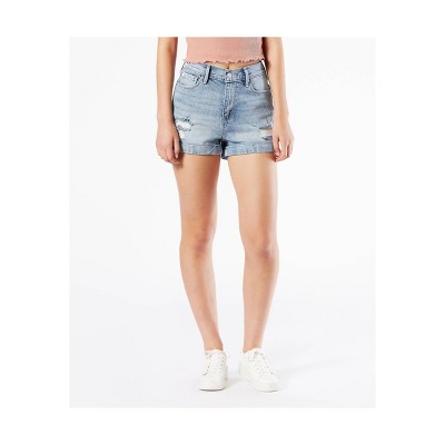 levi's jean shorts womens