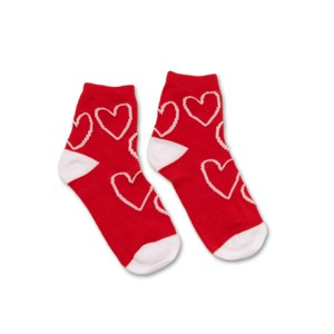Heart Socks Red - Bullseye's Playground™ - 1 of 3