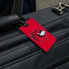 Wesleyan University Primary Logo Luggage ID Tags Suitcase CarryOn Cards  Set of 2 - 4 of 4