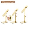 Unique Bargains Home Adjustable Countertop Display Shoe Rack Holder 2 Pack - 3 of 3