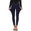 Coolmee Women's High Waisted Jeans Pull On Jeggings Tummy Control Skinny Trendy Jeans Leggings - 4 of 4