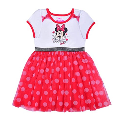 thesewprincess Red Minnie Dot and Black Dot Minnie Mouse Applique Monogram Birthday Number Ruffled Pants Set with Yellow Trim