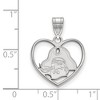 Black Bow Jewelry Sterling Silver East Carolina Pirates NCAA Pendant - 2 of 3