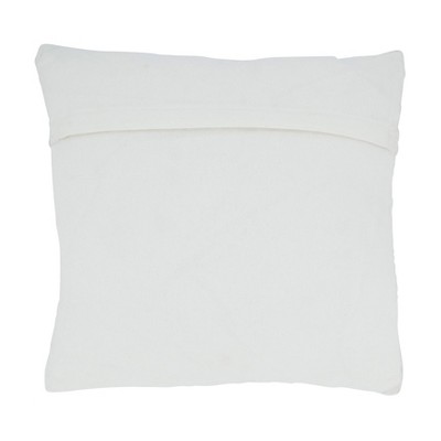 Blue Diamond Chindi Cotton Square Pillow Cover