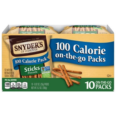 Snyder's Of Hanover 100 Calorie Pretzels Packs - Sticks 10pk