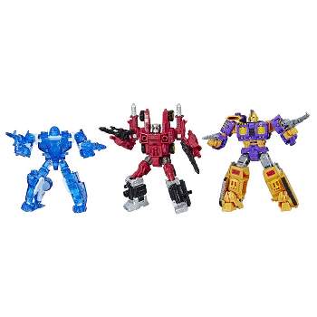 WFC-S55 Holo Mirage WFC-S56 Powerdasher Aragon WFC-S57 Decepticon Impactor Fan Vote Battle 3-Pack Deluxe Class | Transformers Generations War for