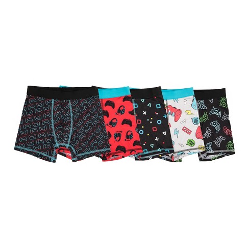 Gaming AOP Boy's 5-Pack Boxer Briefs - image 1 of 4