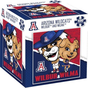 MasterPieces Officially Licensed Wilbur & Wilma - Arizona Wildcats Mascot 100 Piece Puzzle - 1 of 4