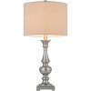 Cal Lighting BO-3095TB-2 100W Nampa Resin Table Lamp with Hardback Drum Fabric Shade (Sold As Pairs) - 3 of 4