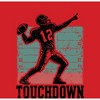 "Touchdown" Football Sports Youth Crew Neck Short Sleeve Tee - 2 of 2