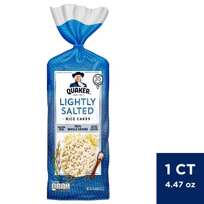 Quaker Lightly Salted Gluten Free Large Rice Cakes - 4.47oz