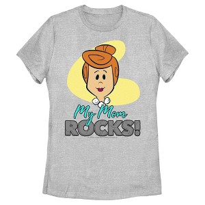 Women's Flintstones My Mom Rocks  T-Shirt -  - - 1 of 4