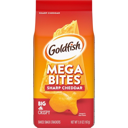 Pepperidge Farm Mega Bites Sharp Cheddar Goldfish - 5.9oz - image 1 of 4