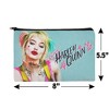 Birds Of Prey Harley Quinn Blowing Kisses Makeup Cosmetic Bag Organizer Pouch - 4 of 4