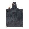 Black Marble & Jute Spoon Rest - Foreside Home & Garden - 3 of 4