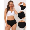 INSPIRE CHIC Women's High-Waisted Available in Plus Size Tummy Control Briefs 6 Packs - image 3 of 4